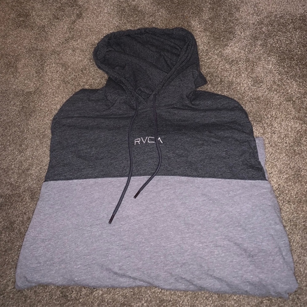 Colorblocked lightweight hoodie